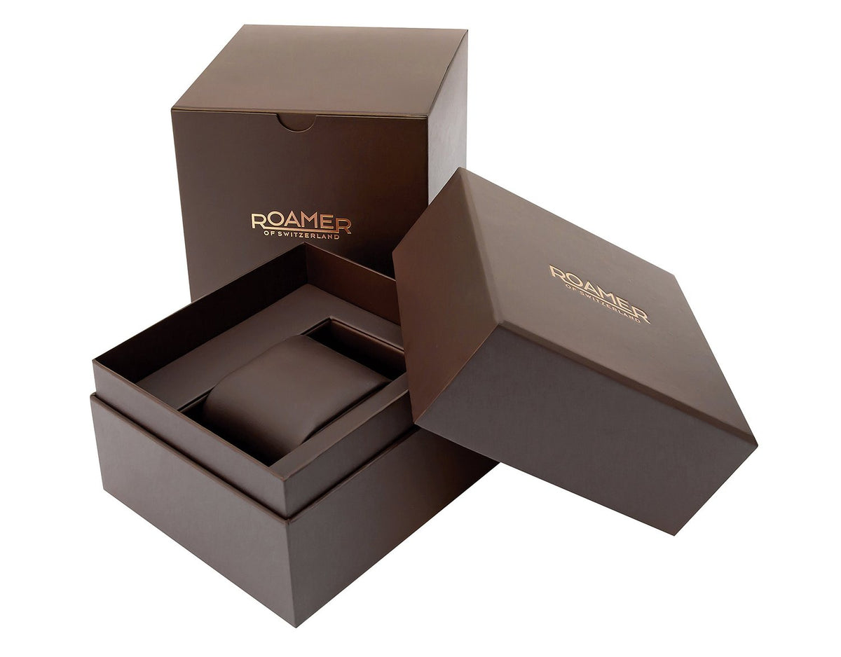 Roamer Seehof Ladies Watch with Silver Dial and Two Tone Bracelet 509847 49 10 20