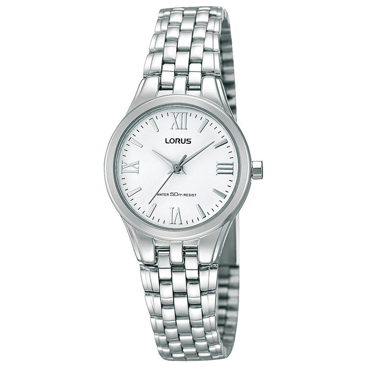 Lorus Ladies Analogue Watch With Silver Stainless Steel Bracelet RRS01UX9