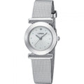 Lorus Ladies Silver Milanese Strap Analogue Watch RRS53RX9