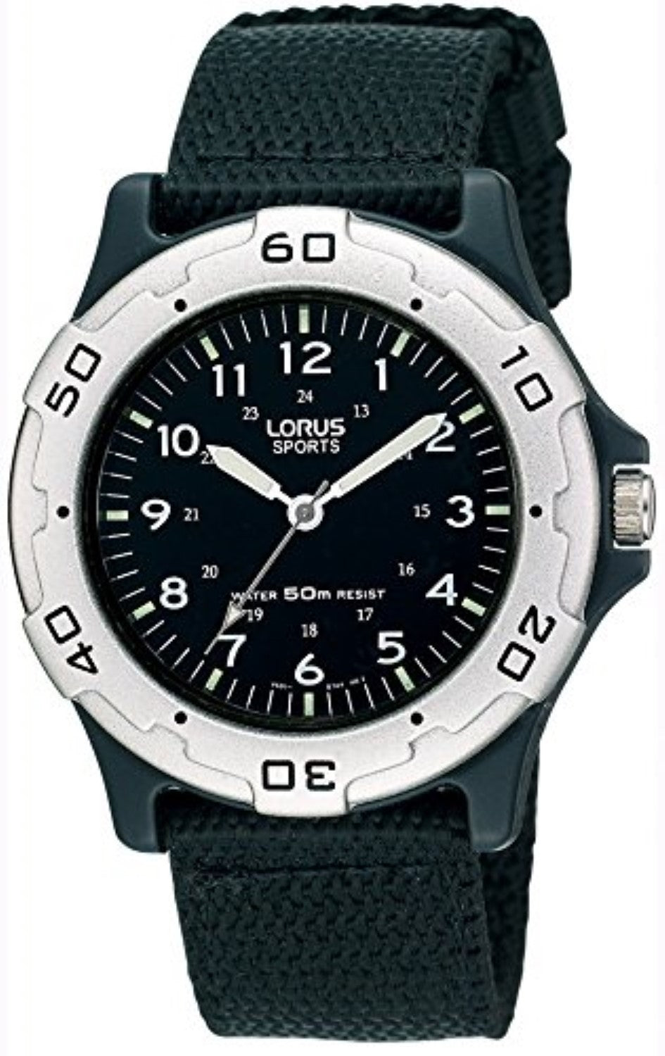 Lorus Kids Canvas Strap Sport Watch RRS61NX9