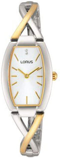 Lorus Ladies Watch with White Dial and Two Tone Bracelet RRW51EX9