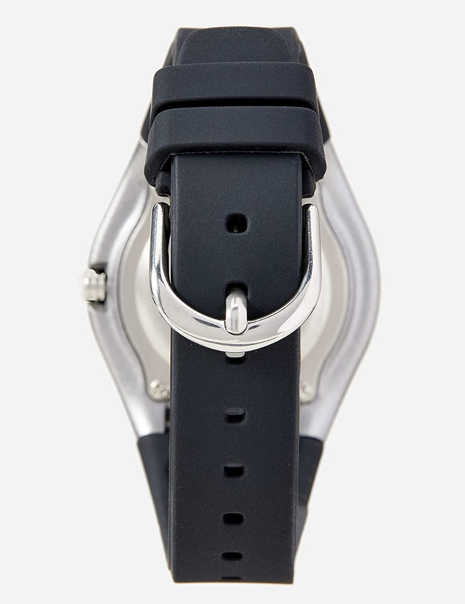 Lorus Unisex Kids Watch with Black Dial and Black Silicone Strap RRX75GX9