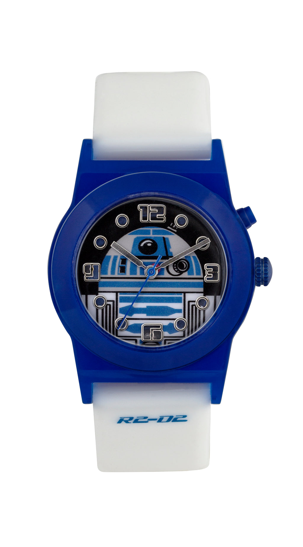 Tikkers Star Wars R2-D2 Kids Watch With Light Up Dial Analogue Display And White Silicon Strap RTD3206