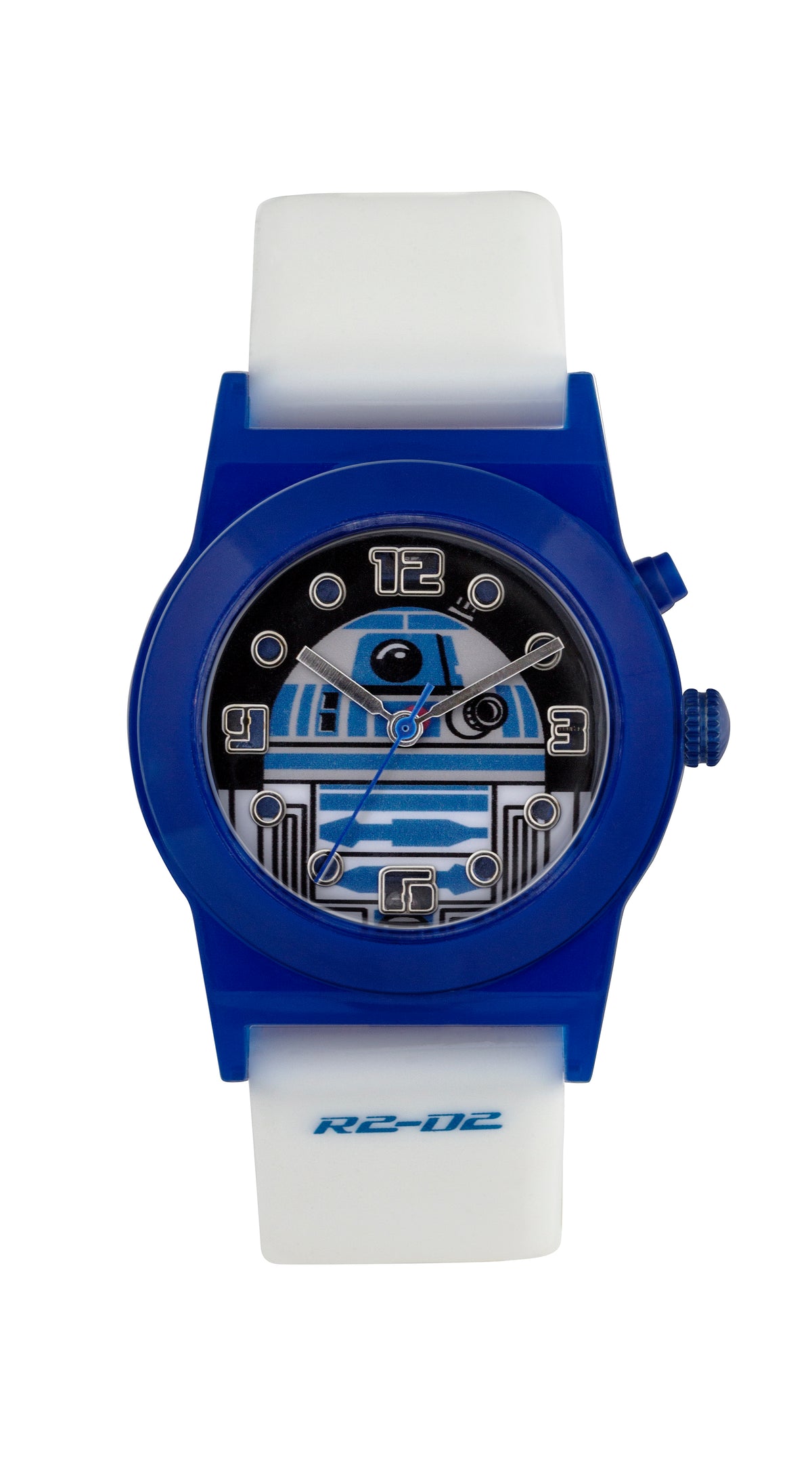 Tikkers Star Wars R2-D2 Kids Watch With Light Up Dial Analogue Display And White Silicon Strap RTD3206