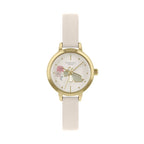 Ladies Radley Watch with Nude Floral Dial and Nude Leather Strap RY21236A