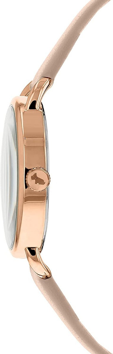 Radley Ladies Watch with Stone Set Dial and Beige Leather Strap RY21272