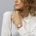 RADLEY Ladies Watch with Rose Gold Dial and Pink Leather Strap RY21358