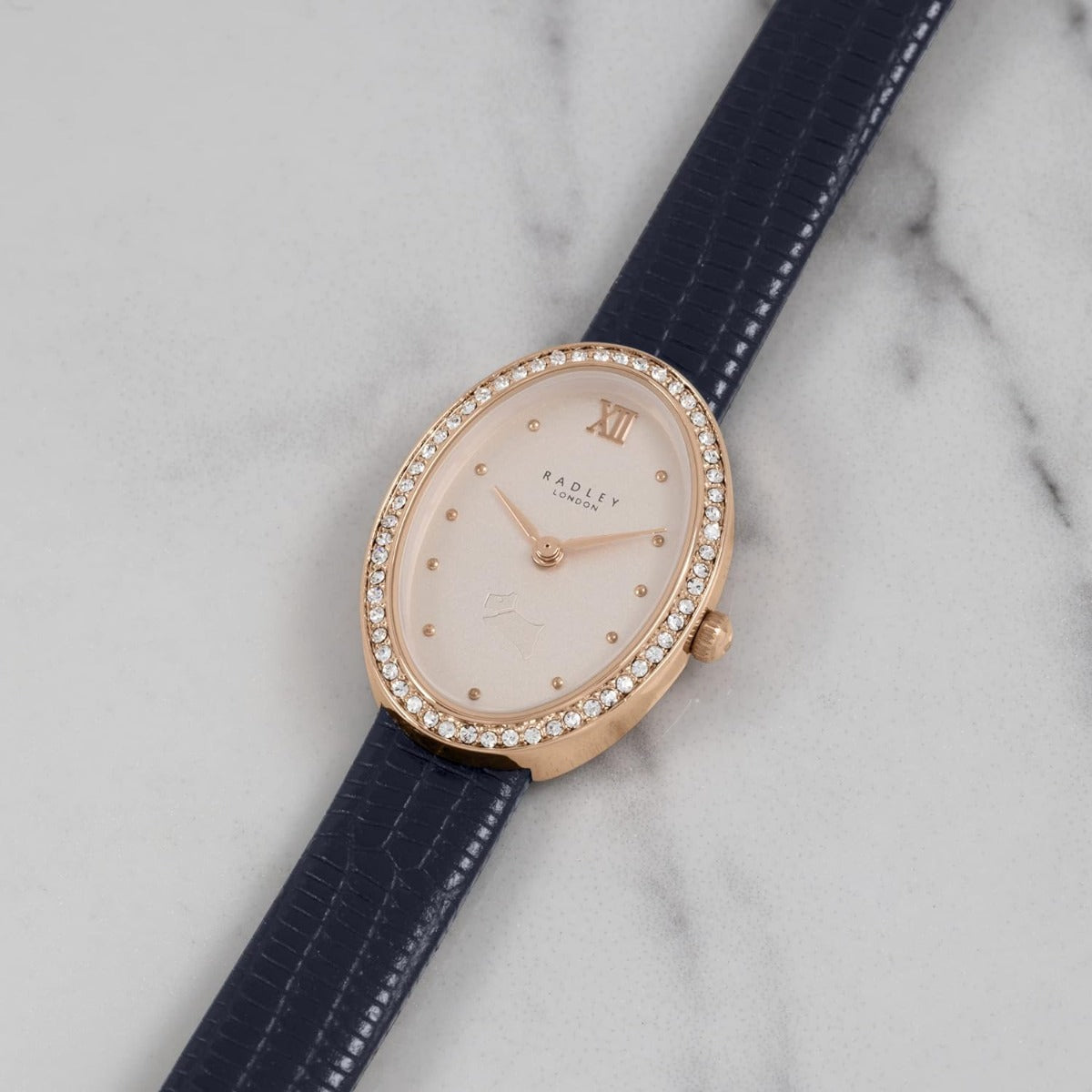 Radley Ladies Watch with Blue Leather Strap RY21362