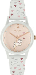 RADLEY Ladies Watch with Rose Gold Dial and Silicone Strap RY21374