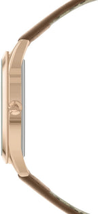 Radley Ladies Watch with Rose Gold Dial and Brown Leather Strap RY21416A