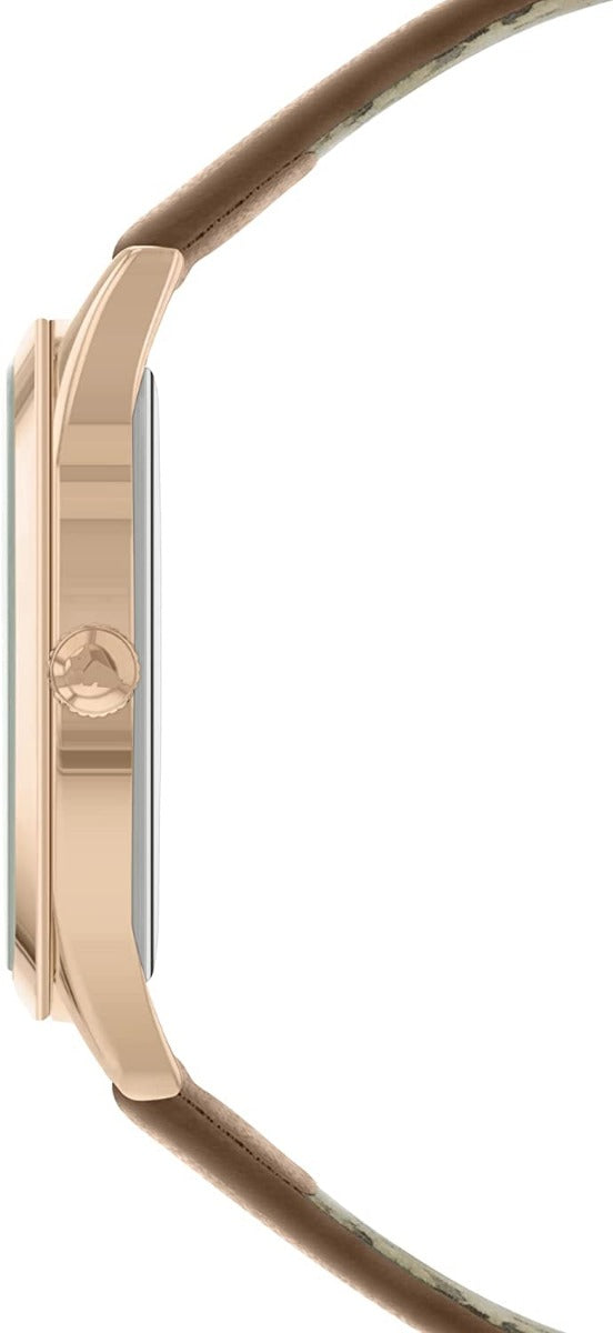 Radley Ladies Watch with Rose Gold Dial and Brown Leather Strap RY21416A