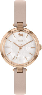 Radley Ladies Watch with Mother of Pearl Dial and Nude Strap RY21436A