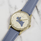 Radley Ladies Watch with Cream Dial and Blue Leather Strap RY21454A