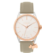 Radley Ladies Watch with White Dial & Grey Strap RY21599