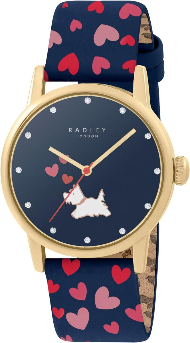 Radley Ladies Watch with Blue Dial and Blue Strap RY21744A