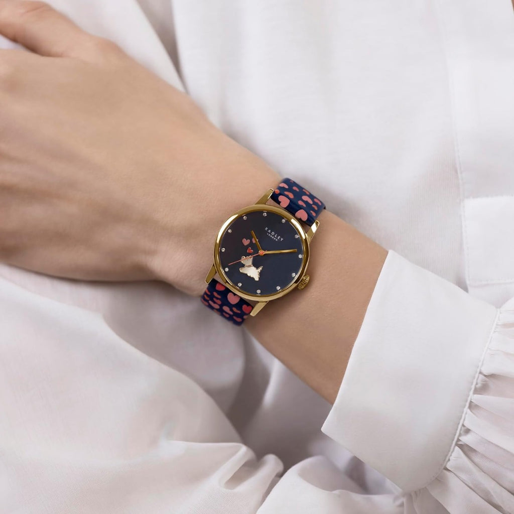 Radley Ladies Watch with Blue Dial and Blue Strap RY21744A