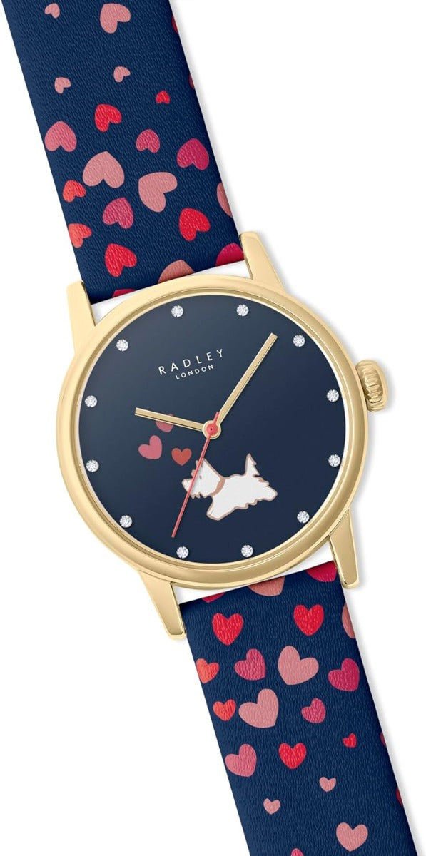 Radley Ladies Watch with Blue Dial and Blue Strap RY21744A
