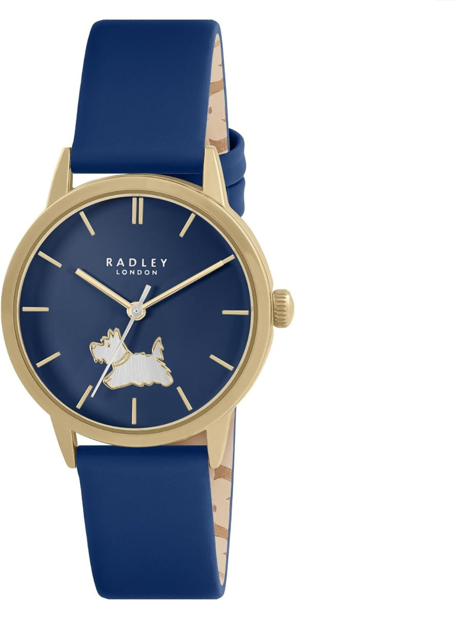 RADLEY Ladies Watch with Blue Dial and Blue Leather Strap RY21770A