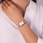 RADLEY Ladies Watch with Gold Dial and Pink Leather Strap RY21892