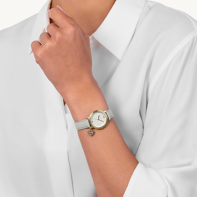 RADLEY Ladies Watch with White Dial and Grey Leather Strap RY21998A
