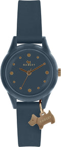 Radley Ladies Watch with Blue Dial and Blue Silicone Strap RY2370