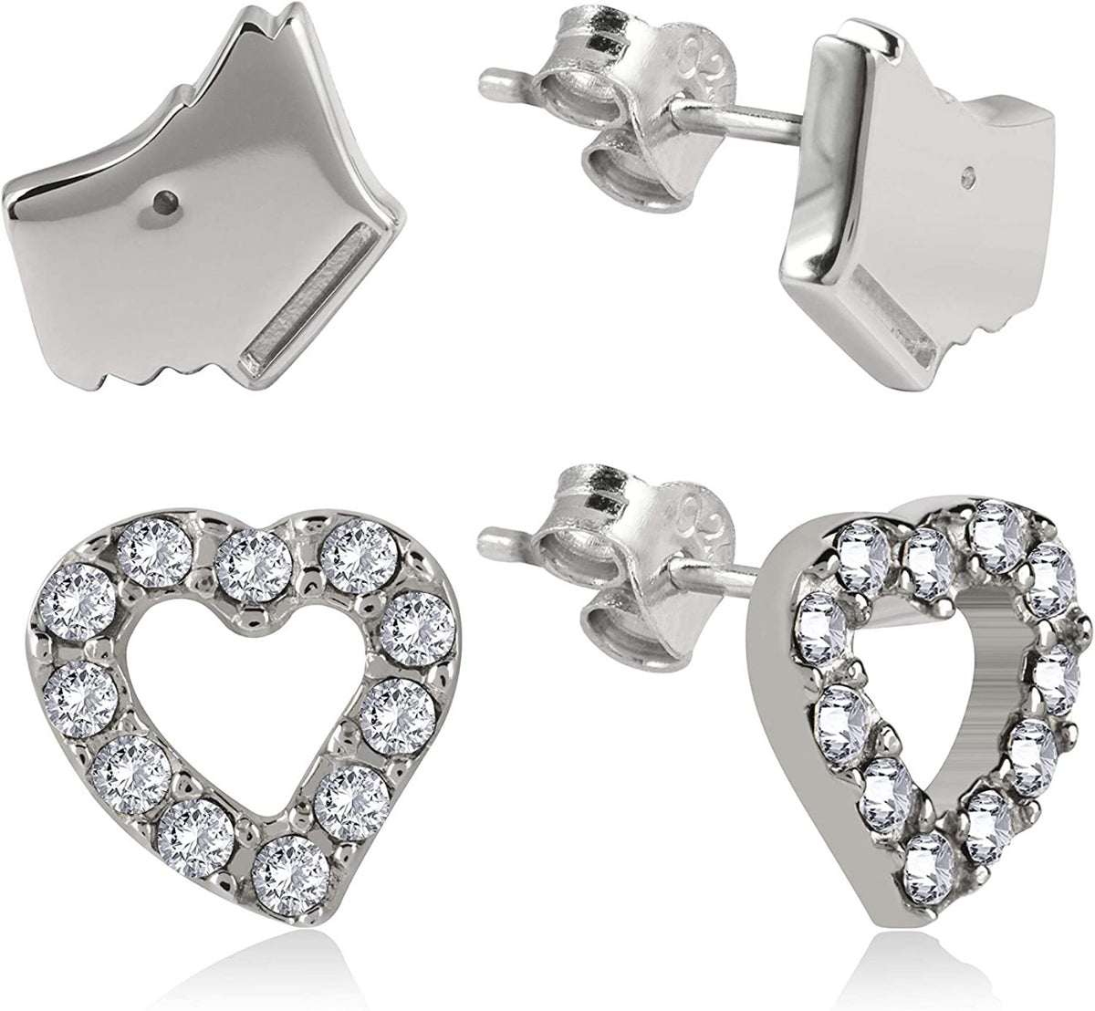 Ladies Radley Whimsical Sterling Silver Earrings RYJ1035B