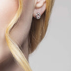 Radley Rocks Ladies Sterling Silver Stone Set Stud Earrings RYJ1113