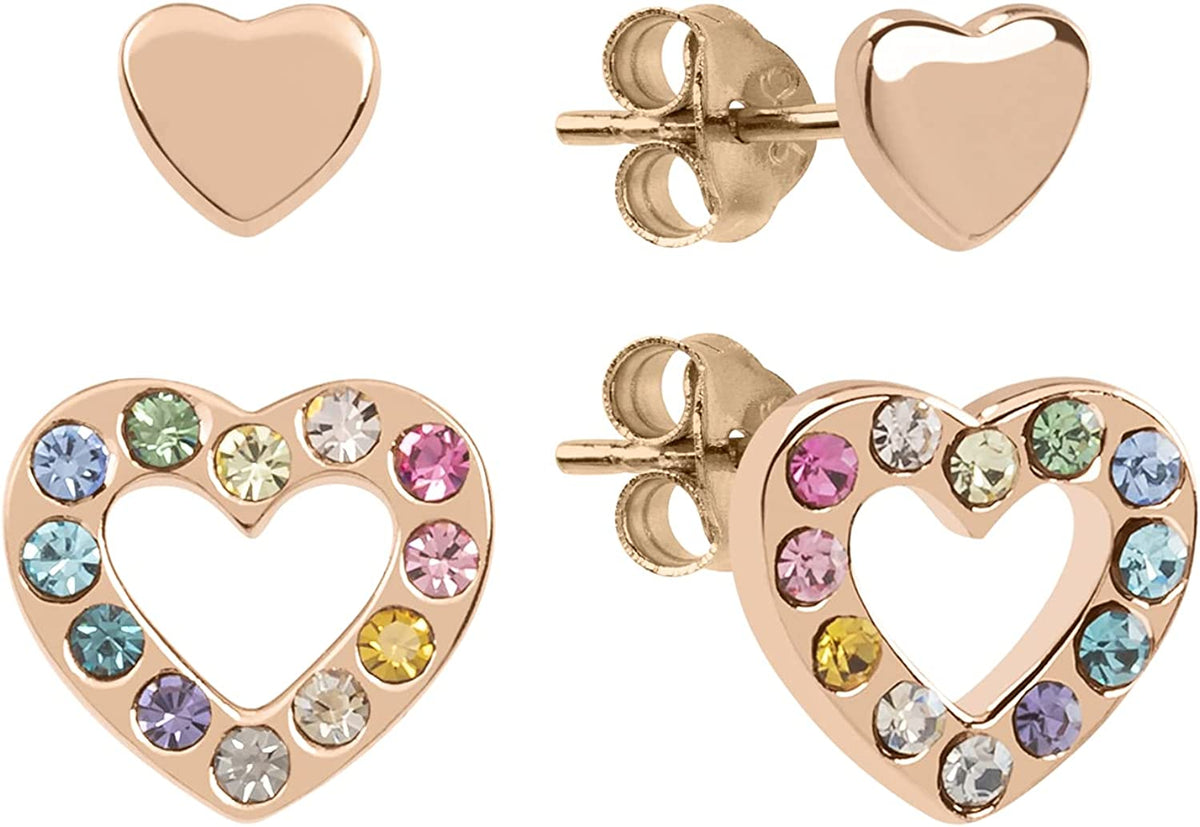 Radley Ladies Rode Gold Plated Sterling Silver Twin Pack Earrings RYJ1176