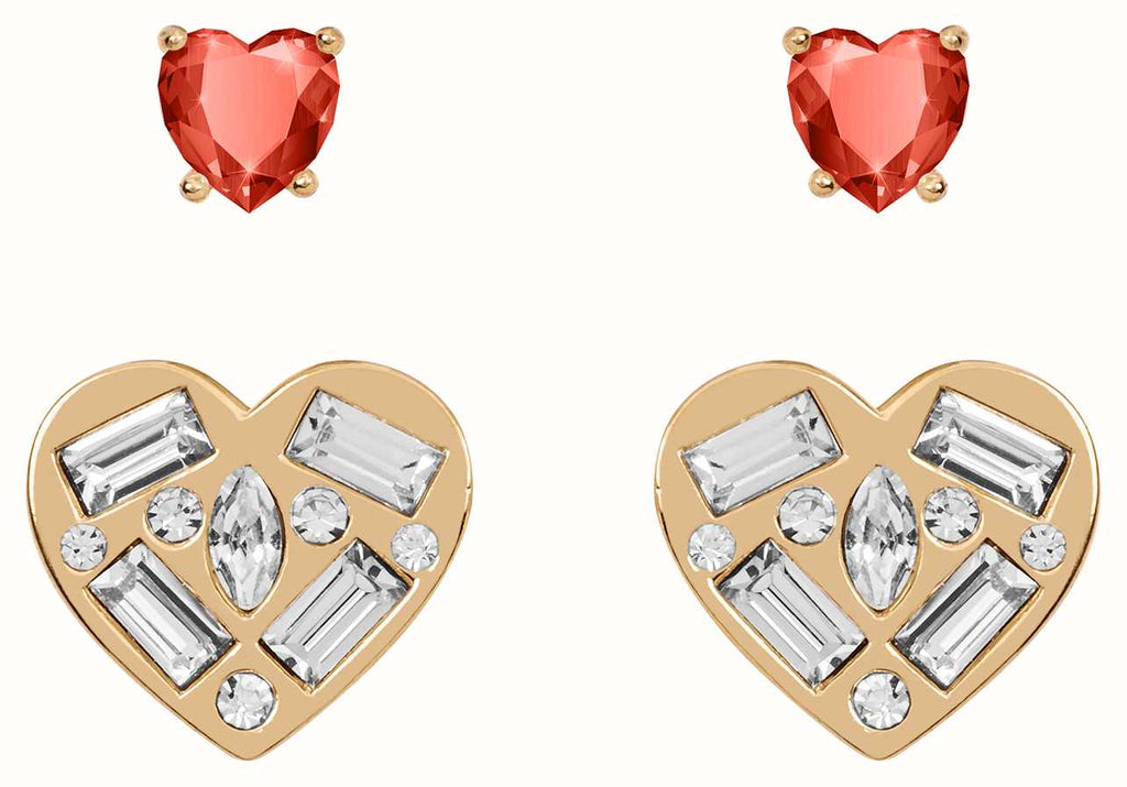 Radley Ladies Rose Gold Plated Twin Pack Earrings RYJ1194S