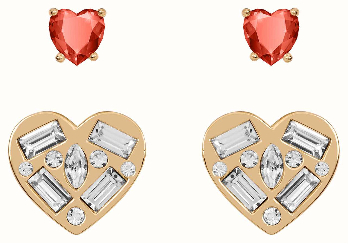 Radley Ladies Rose Gold Plated Twin Pack Earrings RYJ1194S
