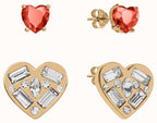 Radley Ladies Rose Gold Plated Twin Pack Earrings RYJ1194S
