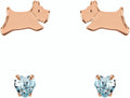 Radley Ladies 18ct Rose Gold Plated Sterling Silver Earrings RYJ1258