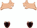 Radley Ladies 18ct Rose Gold Plated Sterling Silver Earrings RYJ1266