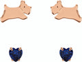 Radley Ladies 18ct Rose Gold Plated Sterling Silver Earrings RYJ1270