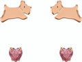 Radley Ladies 18ct Rose Gold Plated Sterling Silver Earrings RYJ1272