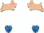 Radley Ladies 18ct Rose Gold Plated Sterling Silver Earrings RYJ1276