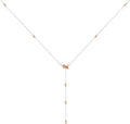 Radley London Silver and Rose Gold Plated Lariot Jumping Dog Necklace RYJ2393S