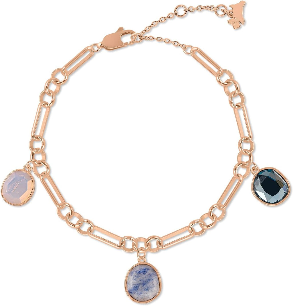Radley London Ladies Rose Gold Plated Charm Bracelet RYJ3310S