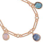 Radley London Ladies Rose Gold Plated Charm Bracelet RYJ3310S