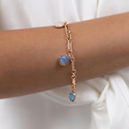 Radley London Ladies Rose Gold Plated Charm Bracelet RYJ3310S