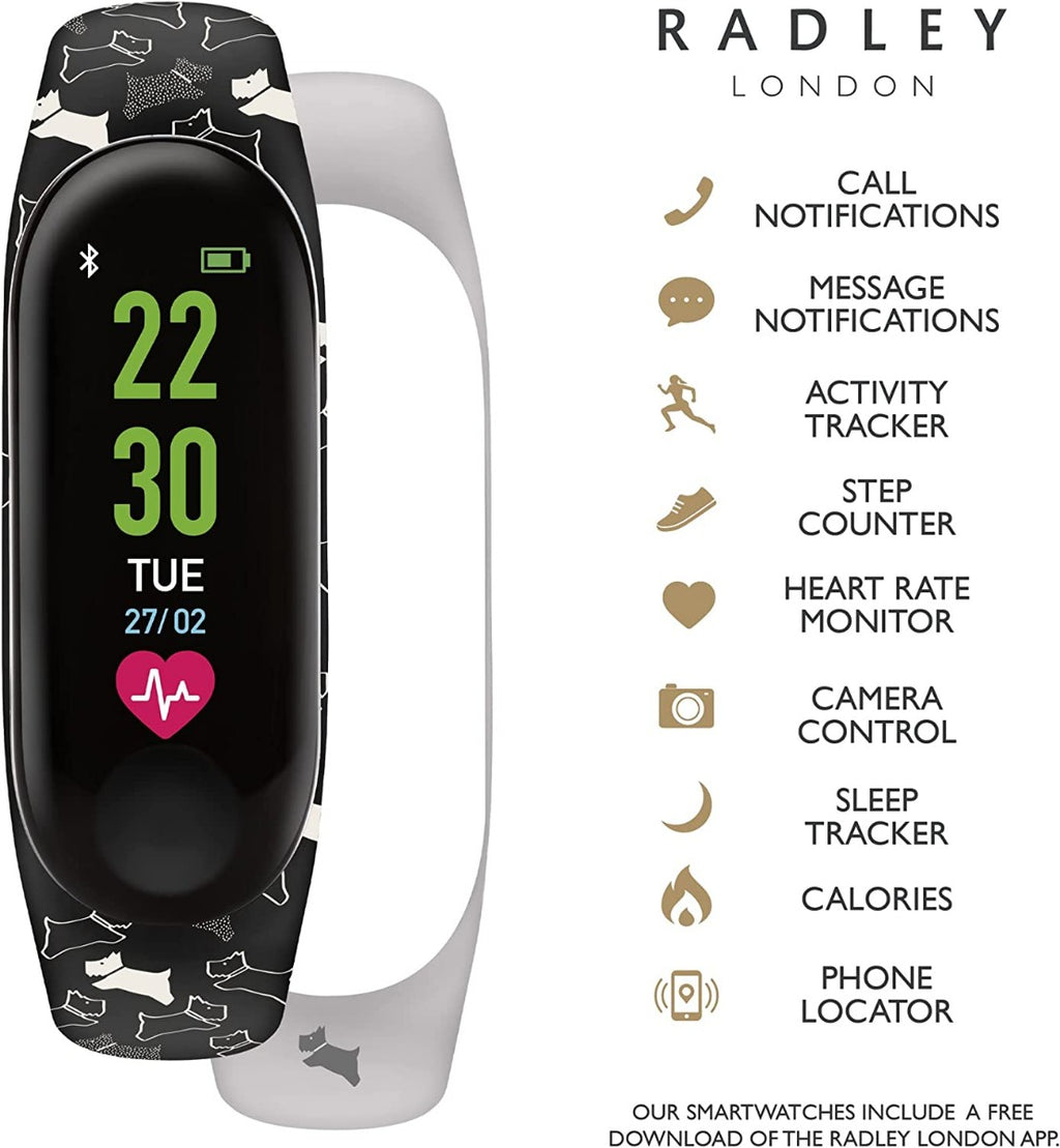 Radley Ladies Series 1 Smart Watch with 2 Silicone Straps RYS01-2067-SET