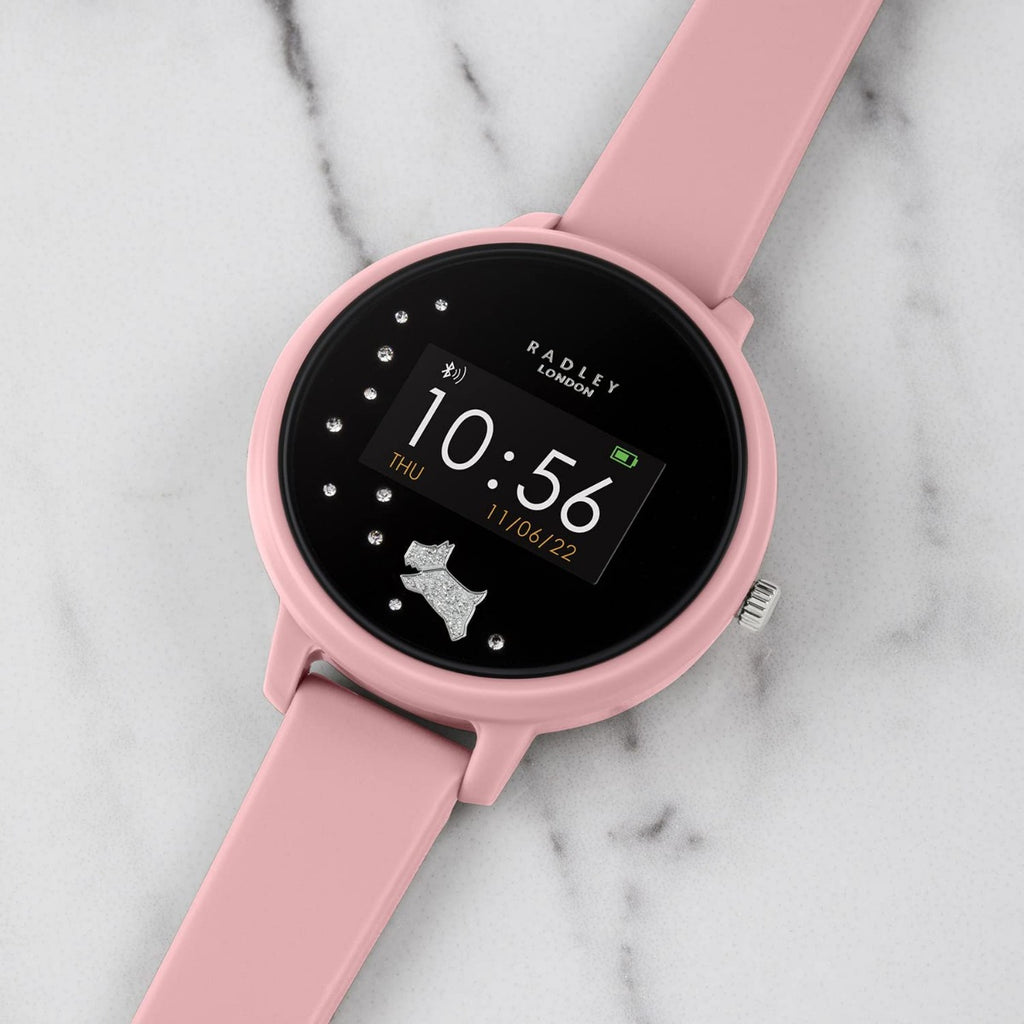 Radley Ladies Series 3 Smart Watch with Pink Silicone Strap RYS03-2027