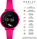 Radley Ladies Smart Watch with Pink Silicone Strap RYS03-2030