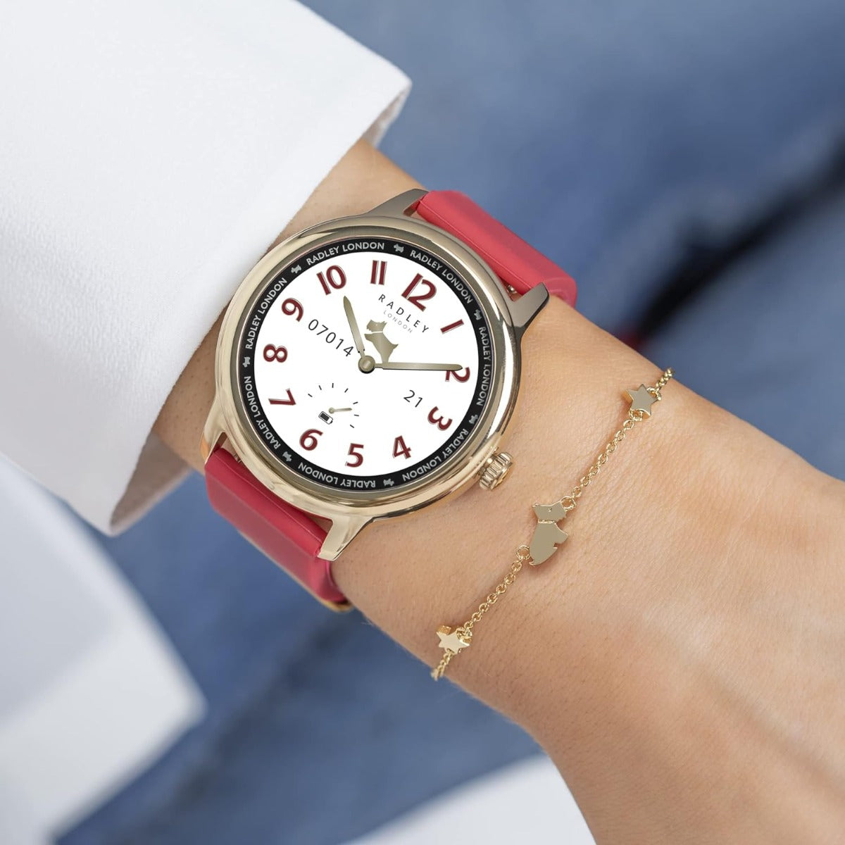 Radley Smart Watch gyda Strapiau Cyfnewidiadwy RYS07-2070-SET