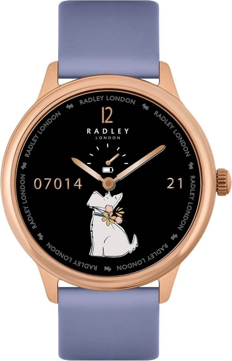Radley Series 19 Smart Watch Blue Silicone Strap RYS19-2130