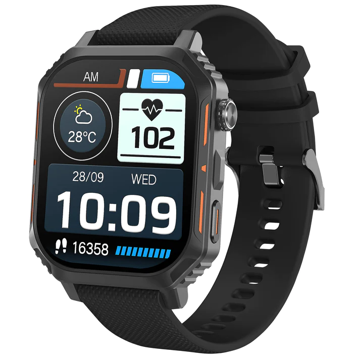 Storm S-Max Mens Smart Watch with Black Silicone Strap 47533/BK