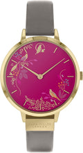 Sara Miller Chelsea Collection Ladies Watch with Grey Leather Strap SA2016