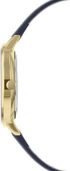 Sara Miller The Wisteria Collection Ladies Watch with Blue Dial and Navy Leather Strap SA2044