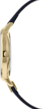 Sara Miller Tahiti Collection Ladies Watch with Blue Leather Strap SA2086