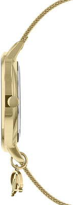 Sara Miller The Charm Collection Ladies Watch with Gold Milanese Strap SA4026